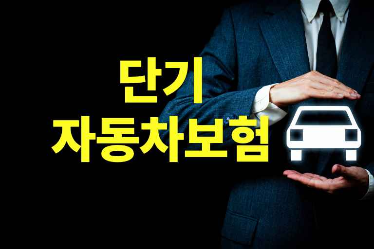 단기 자동차보험 가입 방법